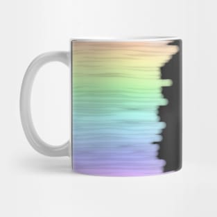 Watercolour rainbow Mug